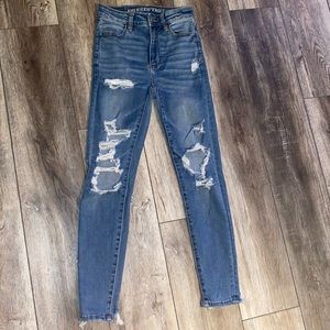 American Eagle Next Level Stretch Super High Rise Jegging